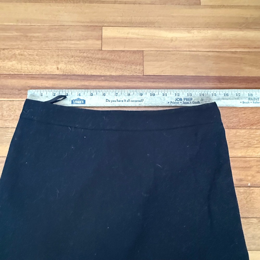 Vtg Banana Republic Y2K Mini Skirt Women 4 Wool Velvet Bow Pleated Coquette Chic - Picture 9 of 10